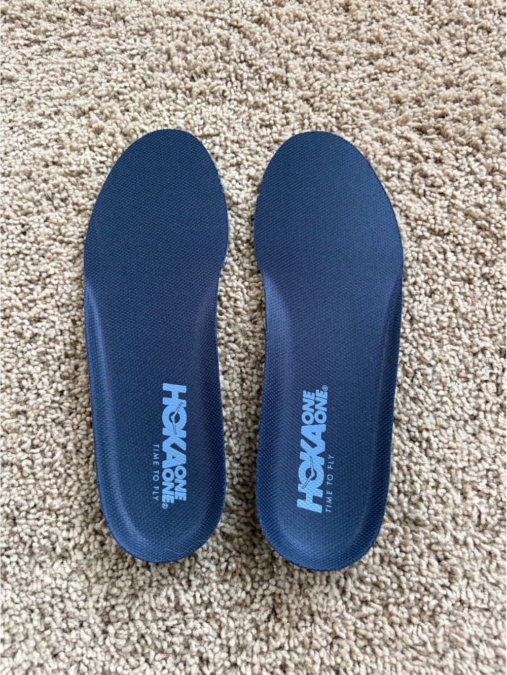 Hoka One One Bondi 8 OEM Ortholite Insoles Men’s 7-8 / Women’s 8-9 Blue New